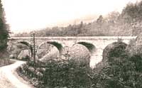 Railway viaduct, circa 1920